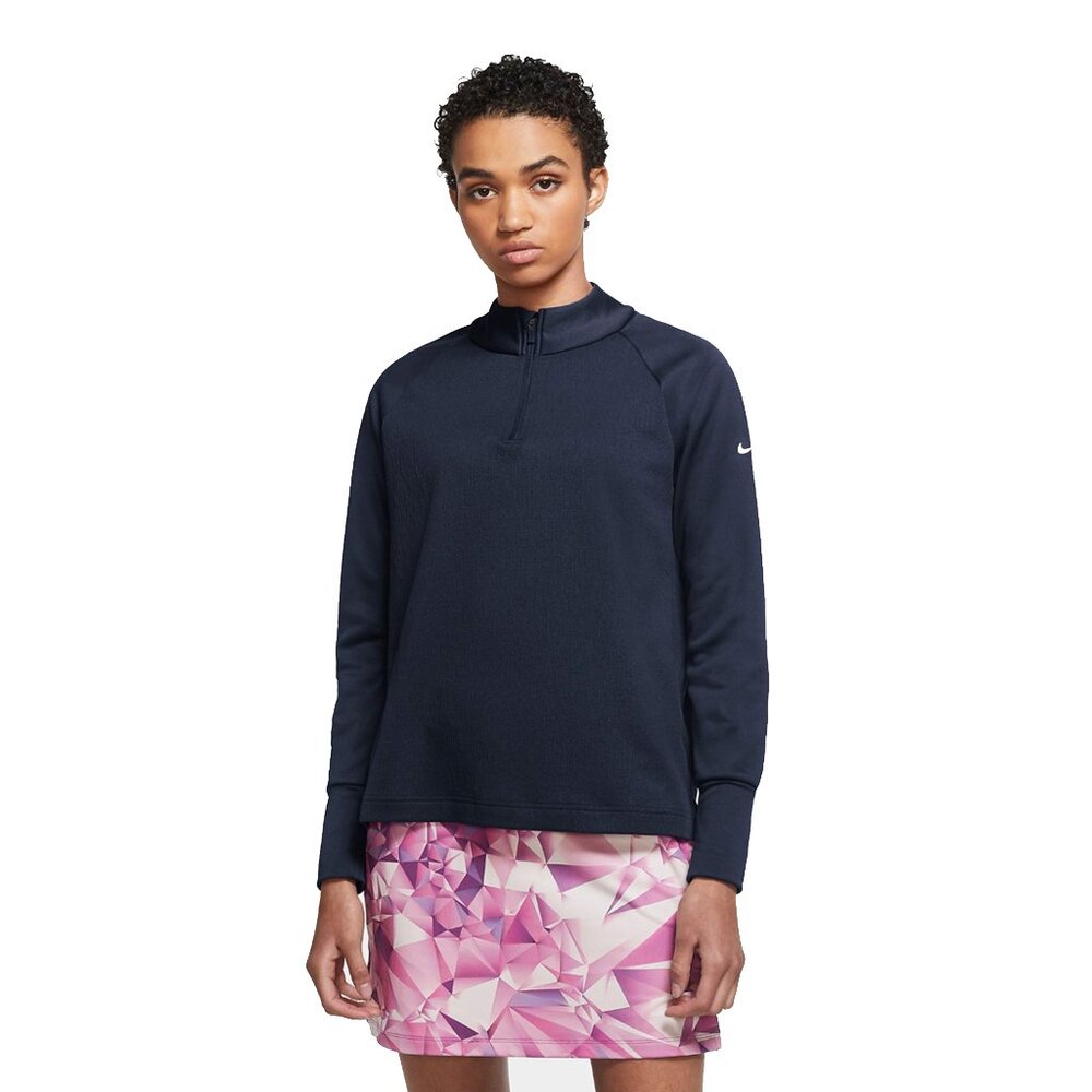 Nike Women's  Long Sleeve Therma Mid Layer Victory Blue New With Tags